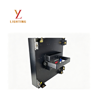 Projecteur Stroboscopique Matriciel 16 LED 500W RGBW 4-en-1 DMX RDM Maître-Esclave Auto-Programmable pour Éclairage Scénique de Fêtes et Événements