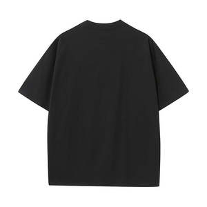 Camiseta de Hombre Oversize 100% Algodón de Alto Gramaje, Cuello Redondo, Manga Corta, Ajuste Holgado, Lisa, con Logotipo Personalizado, Proveedor OEM al por Mayor - Product Image 6