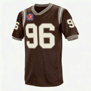Diseño profesional personalizado 100% poliéster fútbol americano Jersey Ultimate Comfort manga corta transpirable impreso Technics - Product Image 6