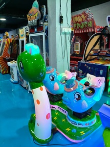 High Quality <b>Kids</b> Coin Operated Mini Ride On Colourful Fish 2 PL MP5 Indoor Mall Fun for Amusement and Malls for Export Price - Product Image 2