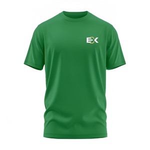 Camiseta al por mayor con cuello redondo, logotipo personalizado, manga corta, camiseta de algodón para hombre, para uso casual, uniforme de empresa, fabricante de ropa. - Product Image 3