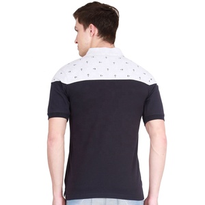 Coton pour hommes de haute qualité pour polos Motif solide personnalisé Plusieurs couleurs Vêtements de plein air décontractés en tissu Oxford - Product Image 5