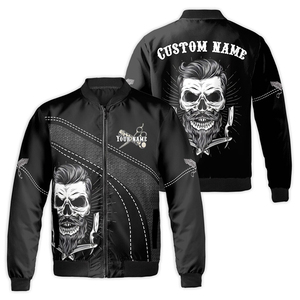Custom Noble Shriners Desert Bomber <b>Jacket</b> High Quality Custom Made <b>Long</b> Sleeve S-5XL Waterproof Material 2026 Collection - Product Image 1
