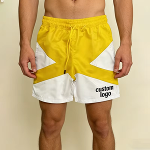 Conjunto Deportivo para Hombre, Estilo Deportivo, con Cierre de Cremallera de un Cuarto, en Bloques de Color Personalizados, de Secado Rápido, Poliéster y Spandex, para Verano - Product Image 3