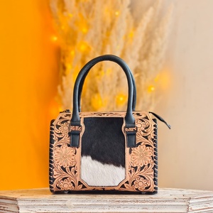 Sacs à main en cuir véritable Venus : Légers, imperméables, de luxe, portables, faits main, style western, à motifs floraux – Nouveauté très prisée pour les voyages et l'extérieur - Product Image 1