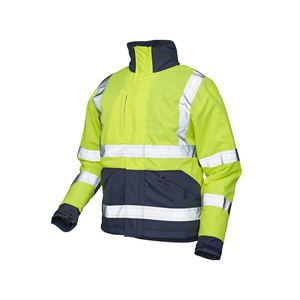 Veste de travail réfléchissante imperméable pour hommes, conforme aux normes ANSI/EN ISO CLASSE 2, avec logo personnalisé, idéale pour l'extérieur par temps froid (vente en gros) - Product Image 4