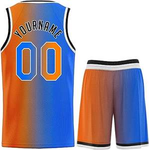 Conjunto de Uniforme de Baloncesto Profesional, Transpirable, Tallas Grandes, Estampado, Manga Corta, Personalizado para Equipos - Product Image 1