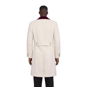 Manteau en laine bicolore Kappa Alpha Psi, vêtements de fraternité grecque, style classique, chaleur premium et élégance intemporelle - Product Image 2