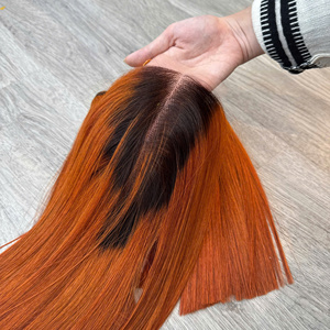 ผมเวอร์จินเวียดนามสีขิงตรงธรรมชาติ ผมแท้คุณภาพสูงแบบซุปเปอร์ดับเบิ้ลดรอว์ จัดส่งรวดเร็วจากโรงงาน ซุปเปอร์ดรอว์ - Product Image 5