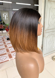 วิกผมแท้สีน้ำตาลอ่อนธรรมชาติ ขายดี ผมต่อแบบเรียงเกล็ดผม 100% ผมเวียดนามจากผู้บริจาคคนเดียว - Product Image 3