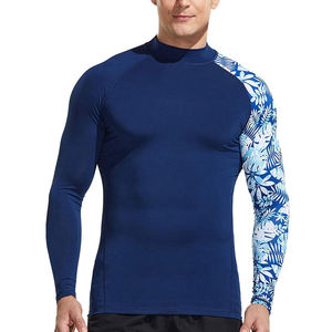 Camiseta de Protección Solar para Hombre de Secado Rápido con Logotipo Personalizado, Camiseta de Protección Solar para Natación con Estampado Digital - Product Image 1