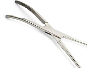 ชุดเครื่องมือผ่าตัด HERMANN MEDITECH Kelly Forceps สแตนเลสสตีล พรีเมียม แบบโค้งและตรง ได้รับการรับรองมาตรฐาน CE ระดับ Class II - Product Image 5
