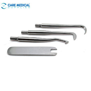 Espéculos de Diagnóstico de Alta Calidad, Juego de Instrumentos de Acero Inoxidable con Punta de Goma, Pinza Ortodóntica Reutilizable - Product Image 4