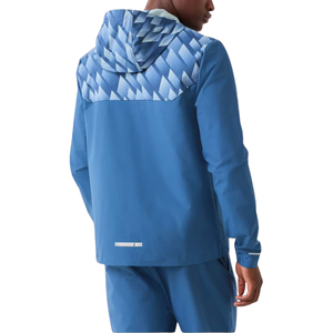 Wholesale Men's Sports Windbreaker with Full <b>Zip</b> <b>Hood</b> and Functional Pockets - Product Image 3