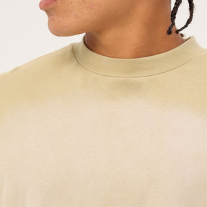 T-shirt Homme Col Montant Côtelé Coupe Décontractée avec Logo Imprimé – Vêtement d'Extérieur Tendance - Product Image 5