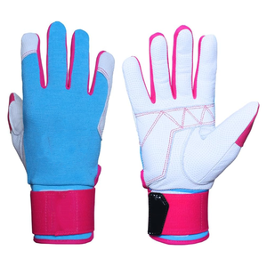 Guantes de Bateo de Béisbol Deportivos Personalizados con Cierre de Gancho y Bucle en la Muñeca, Palma Antideslizante y Tela Transpirable para Máximo Confort - Product Image 2