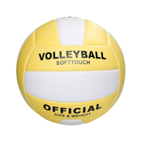 Ballon de beach-volley taille 5, imperméable, toucher doux, en PVC, design personnalisé, entraînement en plein air sur terrain de sable, vente en gros, commande en gros