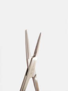 Pinzas hemostáticas de bloqueo Manual de Mosquitos de acero inoxidable de alta calidad, curvas rectas para uso quirúrgico y Dental, juego de instrumentos - Product Image 3