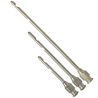 Aiguilles de canule d'infusion pour utérus de haute qualité à action vissée, instrument vétérinaire pour bétail laitier et élevage