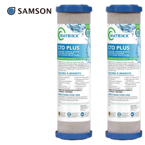 Pièces de filtre à eau originales importées, charbon haute efficacité, remplacement universel, conception à débit optimal - Product Image 1