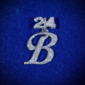 Pass Diamond Tester VVS Moissanite Number <b>Pendant</b> Custom <b>Initial</b> Letter Name <b>Pendant</b> Iced Out Hip Hop Jewelry for Men - Product Image 1