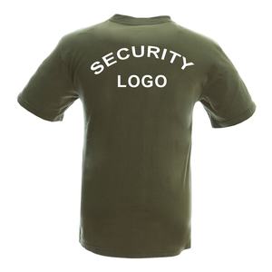 เสื้อยืดผู้ชายใหม่ล่าสุดแบรนด์2024เสื้อคอกลมแขนสั้น100% โพลีเอสเตอร์/ ผ้าฝ้ายสีเขียว - Product Image 3