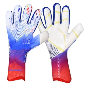 Gants professionnels de gardien de but de football d'entraînement en plein air en caoutchouc antidérapant avec des gants de gardien de but de protection des doigts - Product Image 1