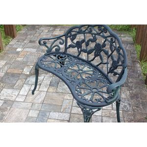 Banc de patio moderne et traditionnel avec siège rembourré pour salon, hôtel, école, entrée, jardin, parc, espaces publics commerciaux - Product Image 6