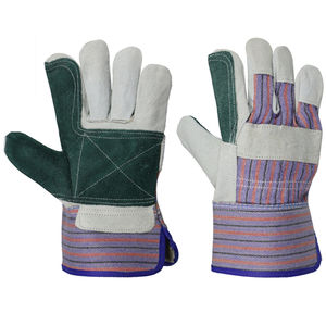 Gants de travail en cuir robustes, en cuir de vachette, pour la construction industrielle, le jardinage, la sécurité, paume durable, pour hommes - Product Image 3