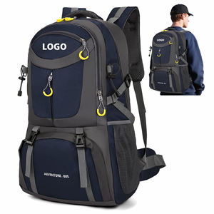 <b>Teal</b> Outdoor Hiking Trekking Backpack Water Resistant High Capacity Travel Rucksack - Product Image 3