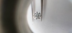 VS2 Clarity H Color Natural 0.50 Carat Round Brilliant Cut Loose Diamond pour les bijoux certifiés de l'Inde - Product Image 4