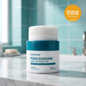 DERMAFIRM PDRN Exosome Green Tea Organic Pore Tightening Face Pad, soin du visage purifiant, hydratant et resserrant les pores, soin régénérant pour la peau. - Product Image 2