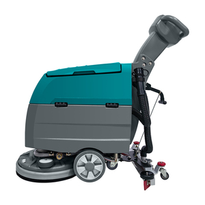 Máquina fregadora de pisos automática con asiento y tanque de 90 litros para trabajo pesado - Product Image 6