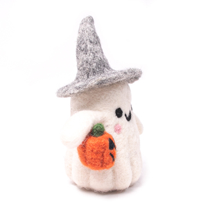 ผีน่ารักทำด้วยมือพร้อมเคล็ดลับฟักทองหรือตกแต่งฮาโลวีน - Product Image 3