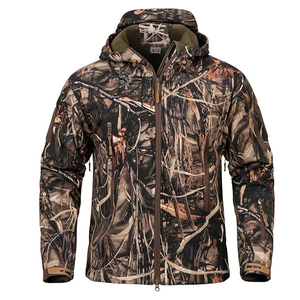 Nouveaux sweats à capuche de chasse d'hiver personnalisés 2024, 100 % coton polaire, quart de zip, imperméables, surdimensionnés, écologiques, haute qualité - Product Image 1