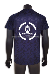 Diseño personalizado 180gsm poliéster hombres ropa deportiva estilo camiseta - Product Image 2