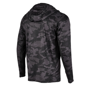 Fabricant OEM en gros sur mesure, fournisseur de sweats à capuche de pêche en polyester sublimé, tissu micro-interlock, production sous marque privée - Product Image 6