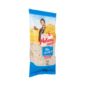 มักกะโรนีข้าวขาวแบบสั้น 400 กรัม พาสต้าข้าวแห้ง ผู้ผลิต OEM เวียดนาม - Product Image 2