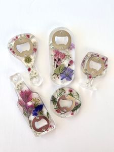 Unique Handmade Resin <b>Bottle</b> Opener With <b>Ocean</b> Wave Design For Beach Theme Home Bar Collection - Product Image 2