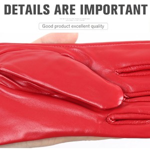 Guantes de Piel de Oveja de Alta Calidad para Hombre, Guantes de Moda para Invierno, Cálidos para Uso en Exteriores, con Compatibilidad con Pantalla Táctil - Product Image 5