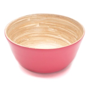 Best Selling Eco-Friendly Handmade Bamboo <b>Bowls</b> High Quality Customized Disposable <b>Wood</b> <b>Salad</b> <b>Bowls</b> for Kitchen Use Handmade - Product Image 3