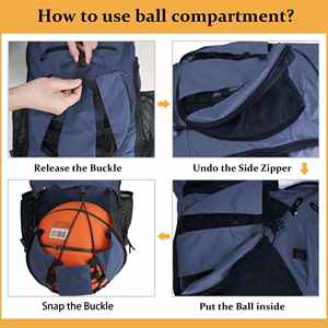 Sac à dos de sport résistant à l'eau Bagnex avec cordon de serrage, sac en toile personnalisé avec logo pour le basketball, la remise en forme, les voyages, unisexe - Product Image 3