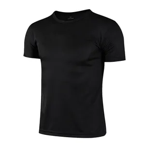 T-shirt uni personnalisé, impression sérigraphique, logo numérique, t-shirt en polyester et coton, grande taille, t-shirt pour homme - Product Image 3