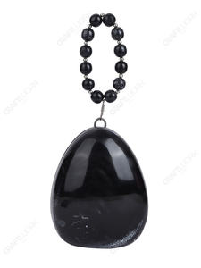 กระเป๋าคลัทช์ทรงไข่ลายหินอ่อนสีดำ ดีไซน์เนอร์ งานประติมากรรม สำหรับงานกลางคืน สไตล์โมเดิร์นหรูหรา สำหรับผู้ซื้อขายส่งแบบ OEM - Product Image 4