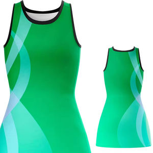 Servicio OEM, Uniformes de Netball Deportivos al por Mayor, Diseña tu Propio Uniforme sin Mangas, Sublimado, Transpirable, para Hombre y Mujer - Product Image 5