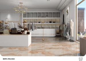 Carreaux de porcelaine brillants de haute qualité, taille 600x1200, grands carreaux pour sols et murs, pour villas, appartements et intérieurs d'hôtels - Product Image 6