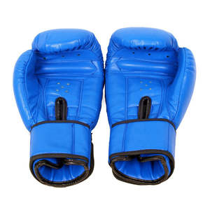 Vente flash - Gants de boxe professionnels unisexes, design personnalisé, cuir respirant, haute qualité, toutes saisons, poignées d'entraînement, OEM - Product Image 5