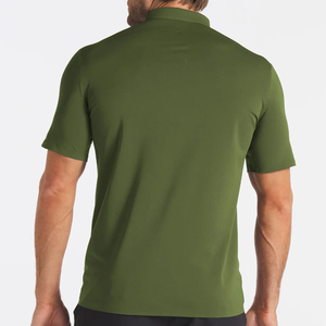 Polo de Algodón Premium para Hombre, Cuello en Contraste, Manga Corta, Personalización de Marca, Fabricante de Ropa OEM ODM - Product Image 2