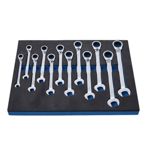 Clé à cliquet combinée à cannelures réversibles 120T - Product Image 2