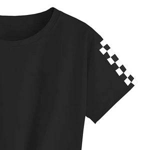 Camiseta de Algodón 100% para Bebés Niñas, Camiseta de Manga Corta con Volantes para Verano - Product Image 6